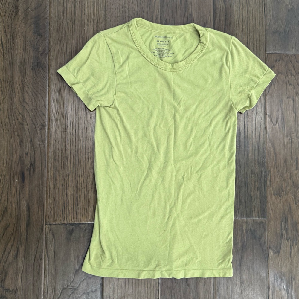 Worthington Green Fitted T-Shirt